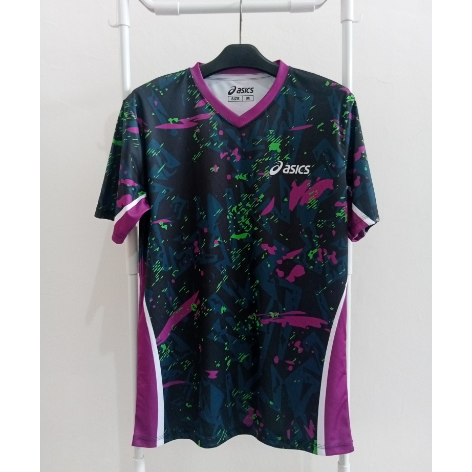 Kaos Voli Badminton Men Asics/Jersey Voli Badminton Men Asics/Celana Voli Badminton Men Asics/Setela