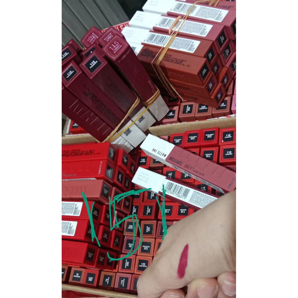 lipstik maybelline no 115 original