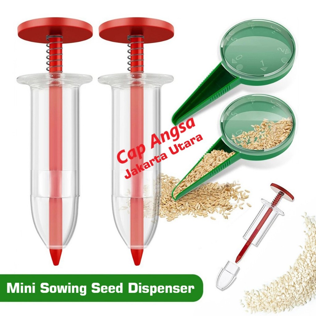 [CAPANGSA_01] Alat Bantu Semai Benih Kecil 2in1 | Penabur Bibit Manual | Seed Dispenser untuk Berkeb