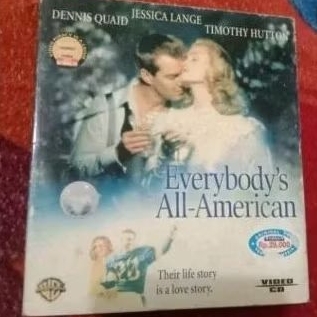 VCD Original EVERBODY'S ALL AMERICAN Feat JESSICA LANGE Teks Indonesia