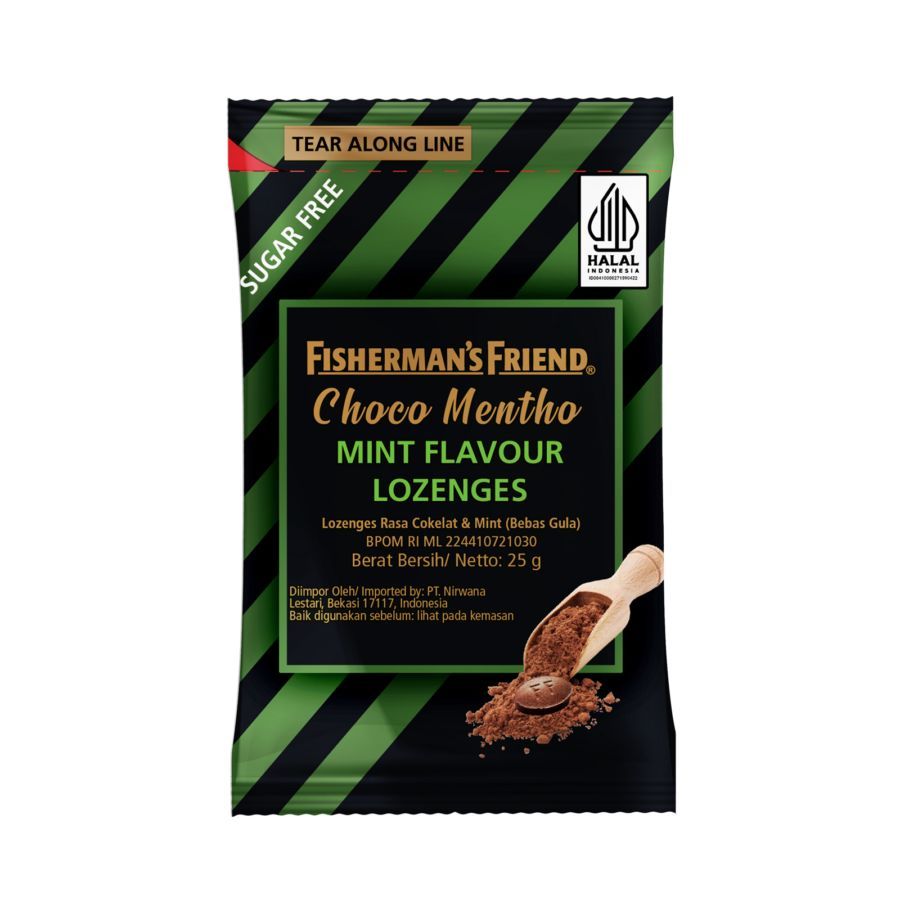 Fisherman's Friend Choco Mentho Mint Sugar Free