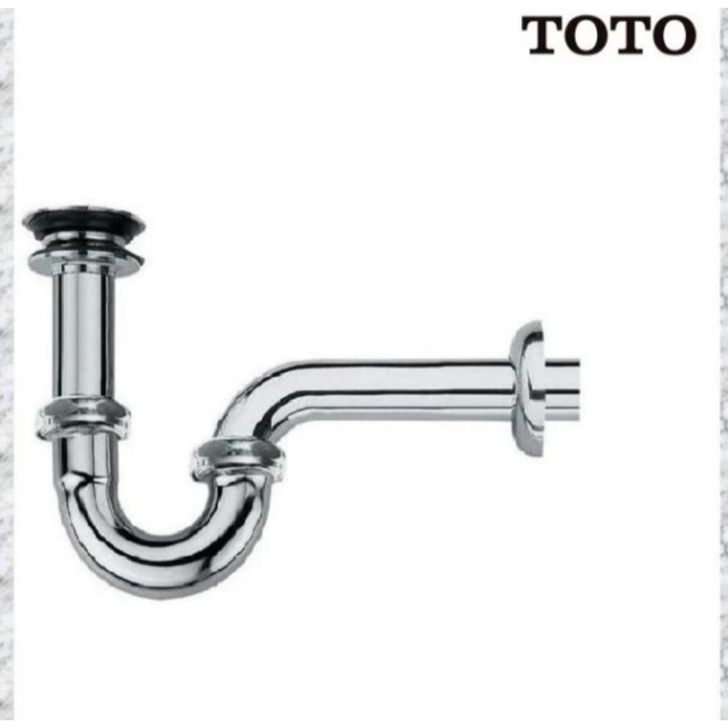 TOTO TX709AV7 sifon P-trap wastafel TOTO original  / sifon angsa TOTO