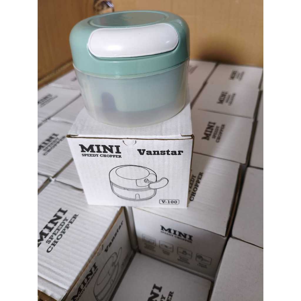 Blender Tarik Manual mini Dengan 2 mata pisau