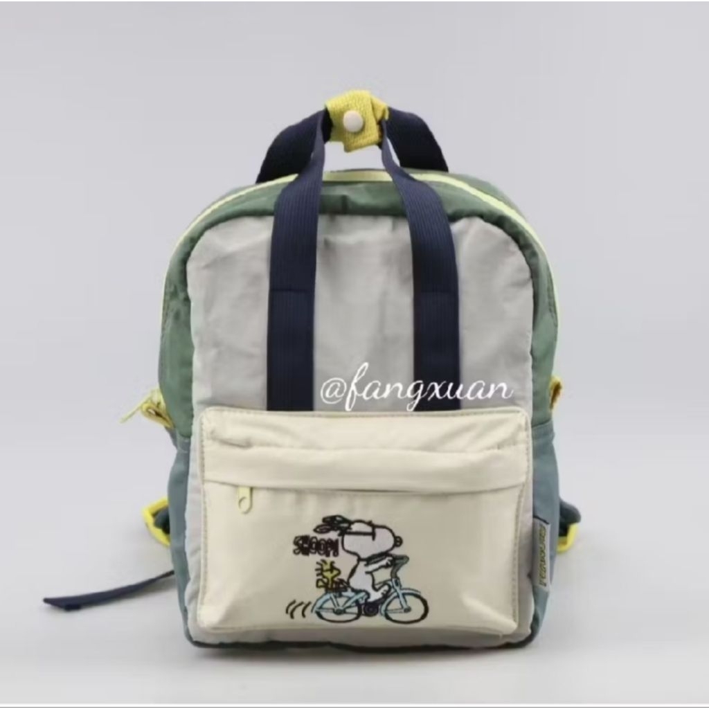 Tas ransel snoopy anak import tas ransel anak karakter snoopy