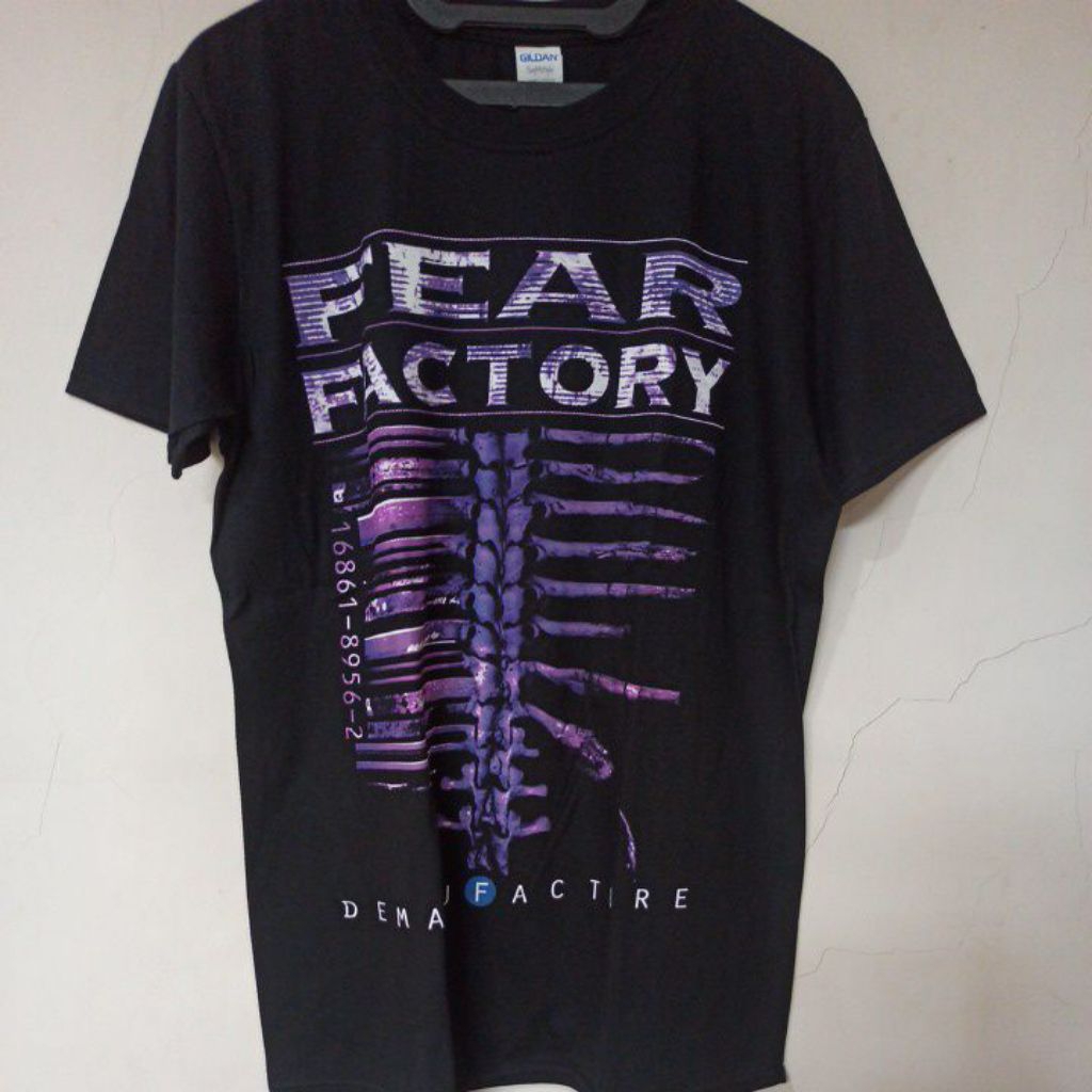 kaos t-shirt FEAR FACTORY demanufacture official