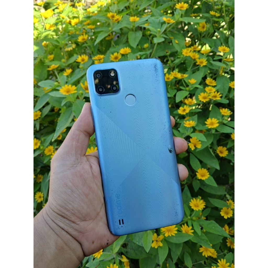 Realme C21y Ram 4/64 hp cas normal semua