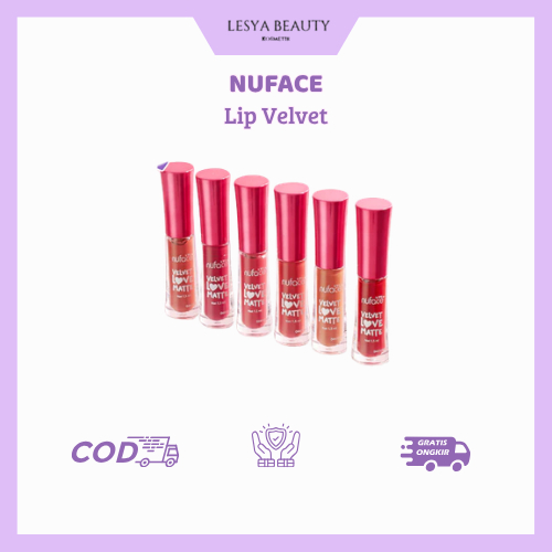Nuface Velvet Love Matte | Lip Velvet | Nuface Lip | Velvet | Matte | Lip Cream | Lip Matte