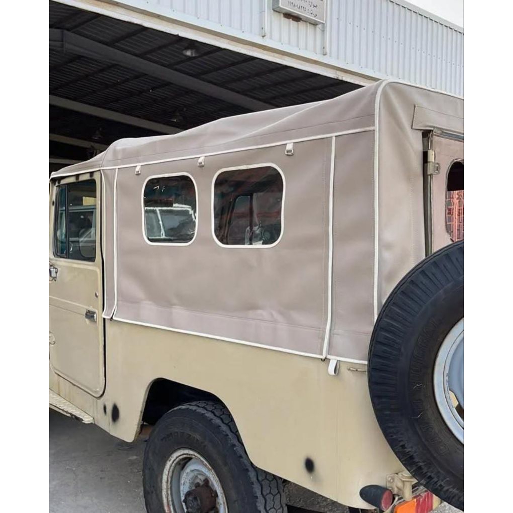 Kanvas Hardtop, Fj40, BJ40, bisa request mobil lain CJ7, Willys, dan lain-lain, Bahan tebal, bagus d