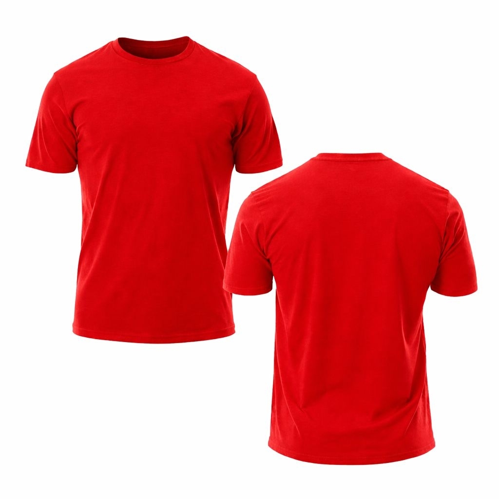 KAOS POLOS MERAH CABE – COTTON COMBED 24s PREMIUM | BANDUNG GROSIR