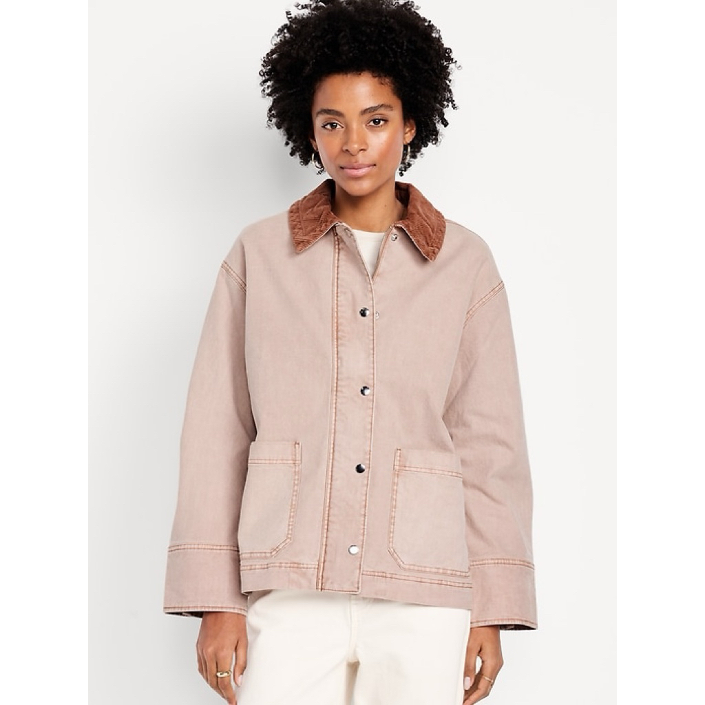 LDS6904 Canvas Barn Jacket