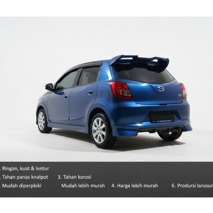 BODYKIT datsun GO 2 baris body kit datsun go