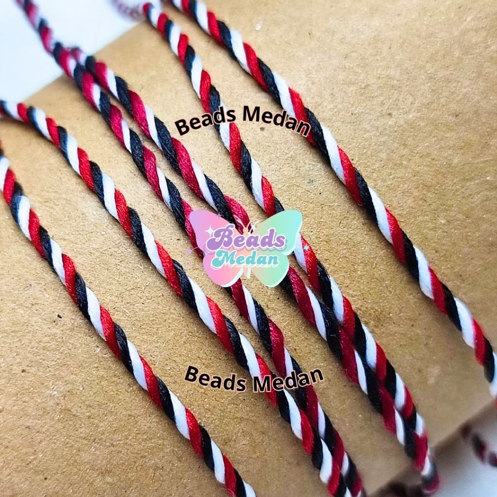 Tali Tridatu 1mm / Tali Tridatu Gelang/ Tali Tridatu Gelang Bali / Tali Gelang Medan / Tali Tridatu