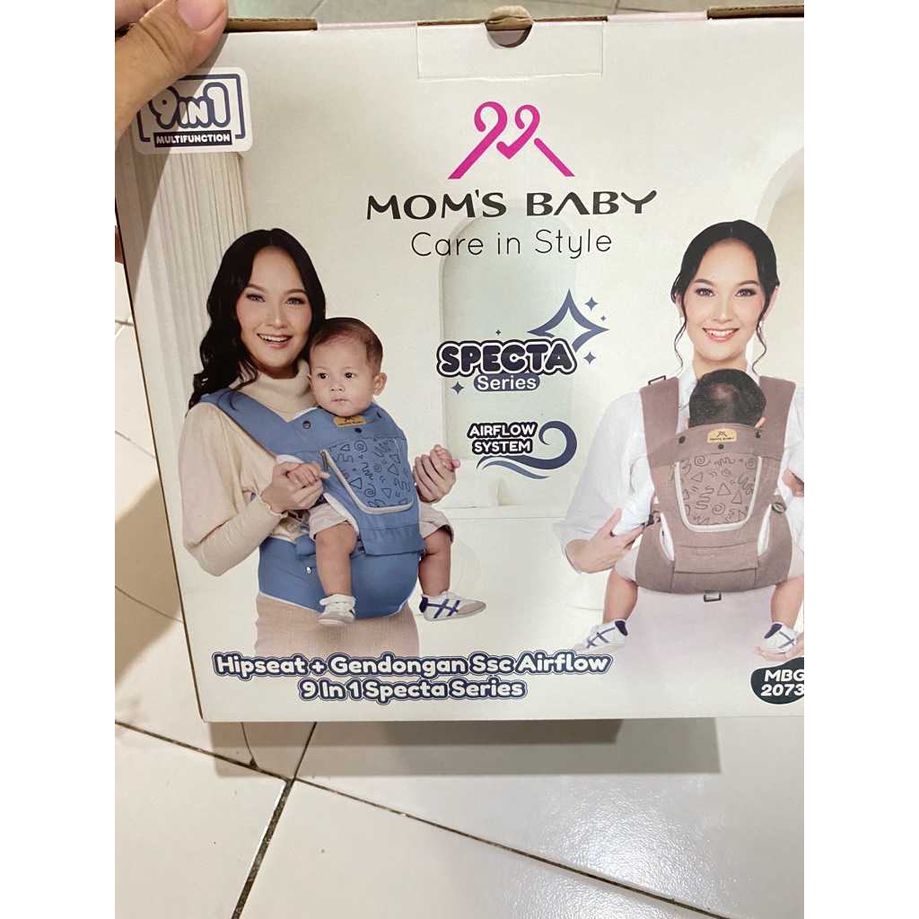 PRELOVED NEW GENDONGAN MOMS BABY HIPSEAT + SSC 9 in 1