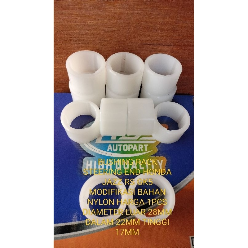 BUSHING RACK STEERING JAZZ RS GK5 MODIFIKASI BAHAN NYLON