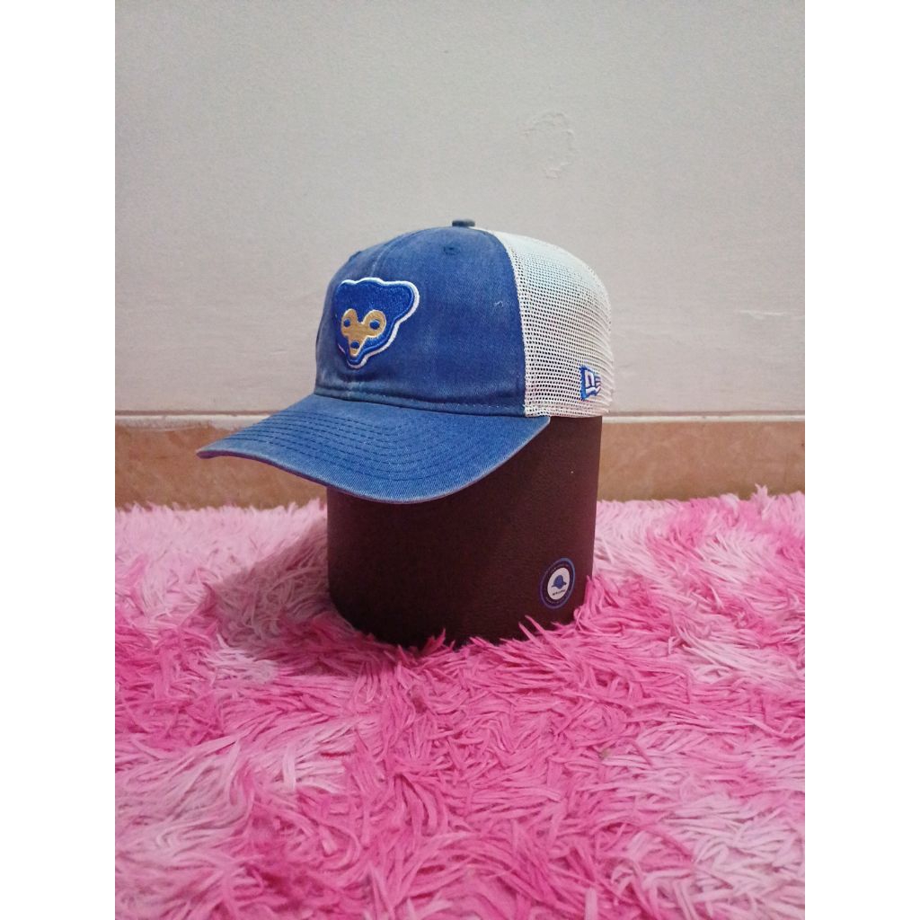 Topi Trucker New Era Chicago Cubs