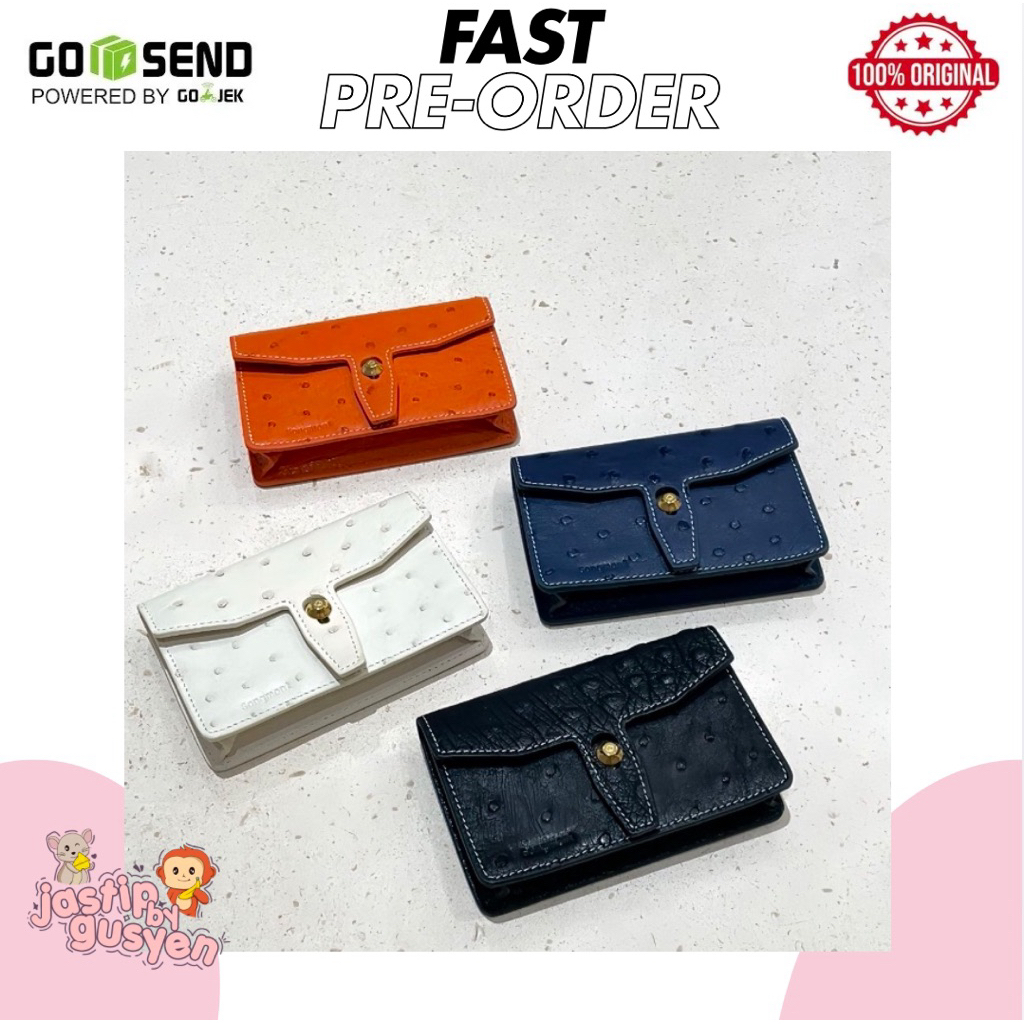 [FAST PO] SONGMONT - OSTRICH LEATHER WALLET