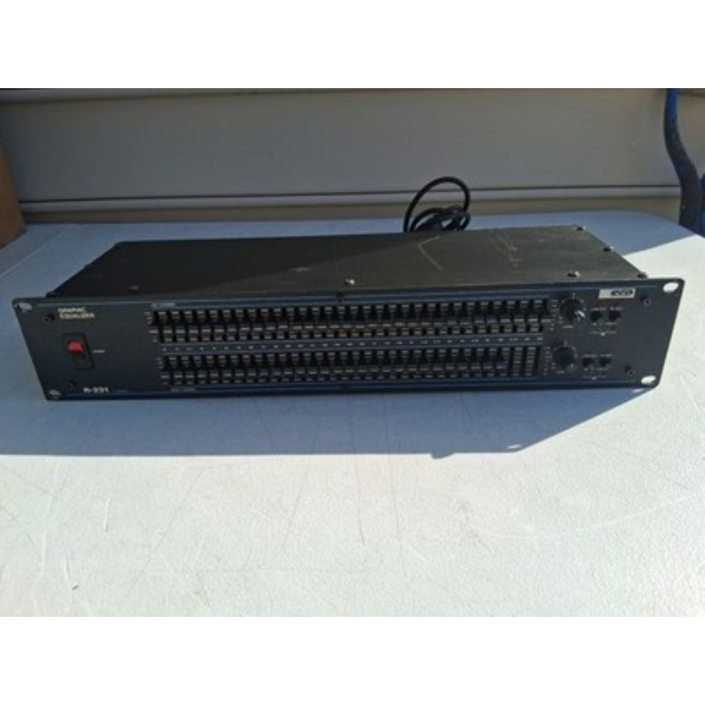 equalizer dod r231 original usa suara mantap EQ dod r231 original usa