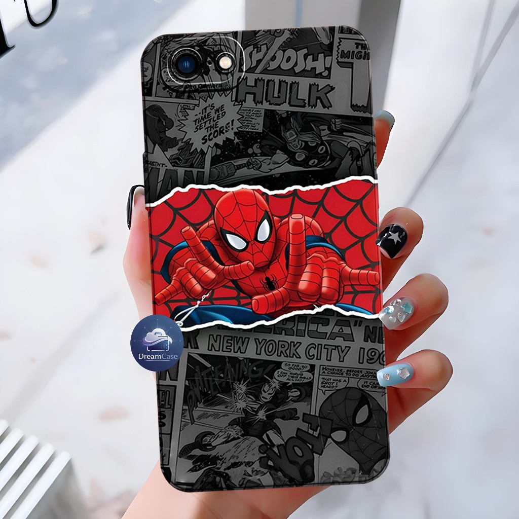Vivo Y65 / Y66 / Y67/ Y69 - Pro Camera Softcase Macaron Motif Karakter - Case Pelindung Kamera - ALL