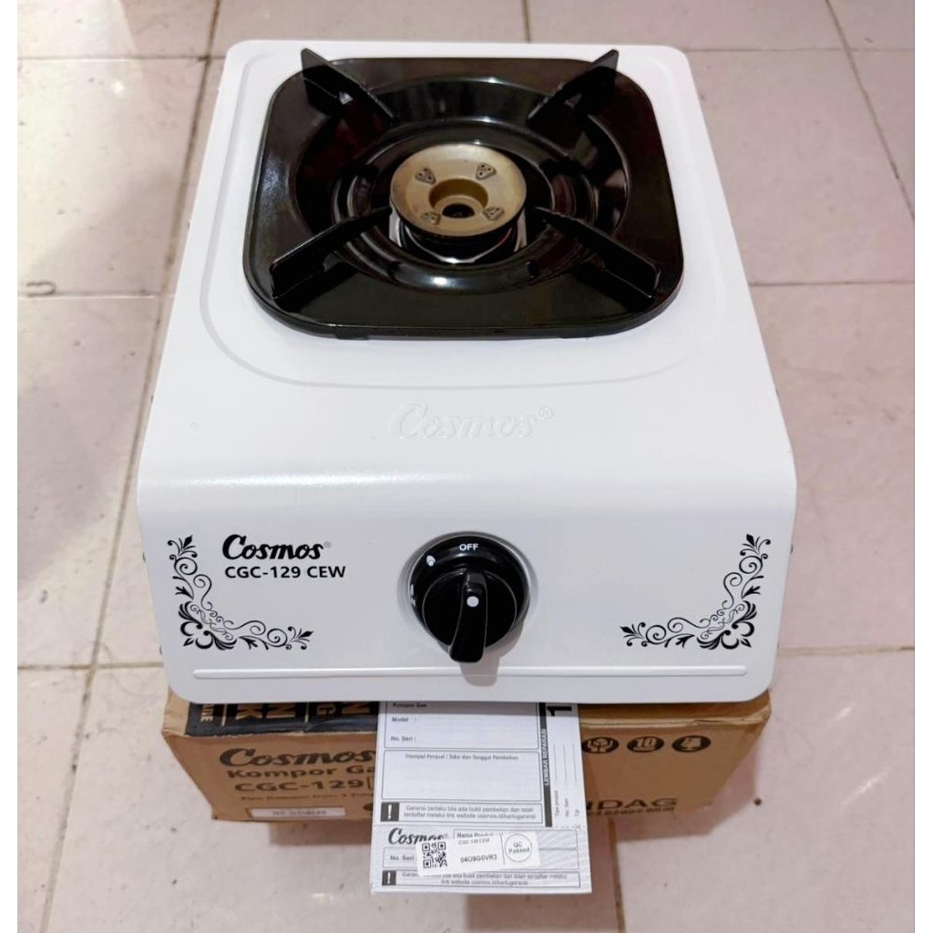 Kompor Gas 1 Tungku COSMOS Garansi Resmi Kompor Gas Cosmos 1 Tungku Kompor Cosmos