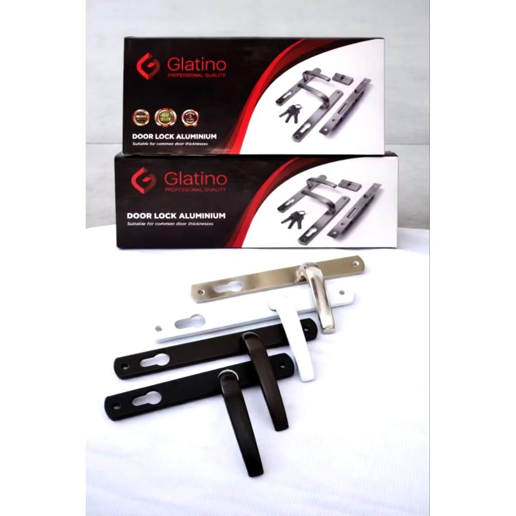 Kunci Pintu Almunium Glatino 839 / Kunci Almunium Full Set