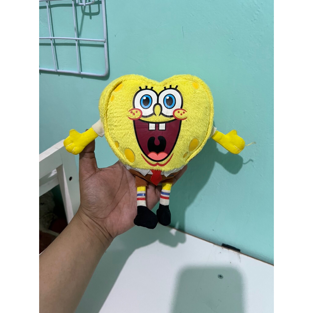 Boneka spogebob love ori nicklodeon boneka spongebob lucu unik