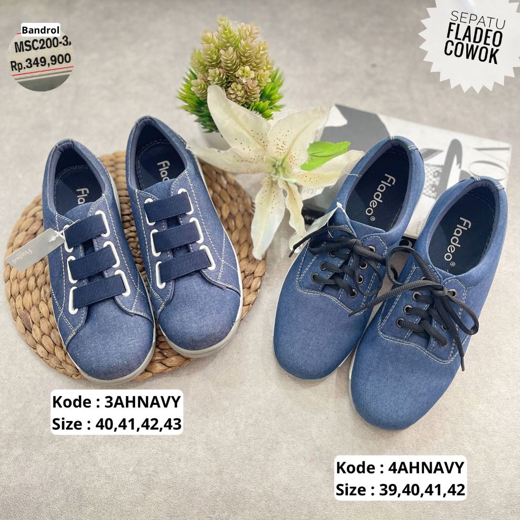 SEPATU FLADEO COWOK ORI