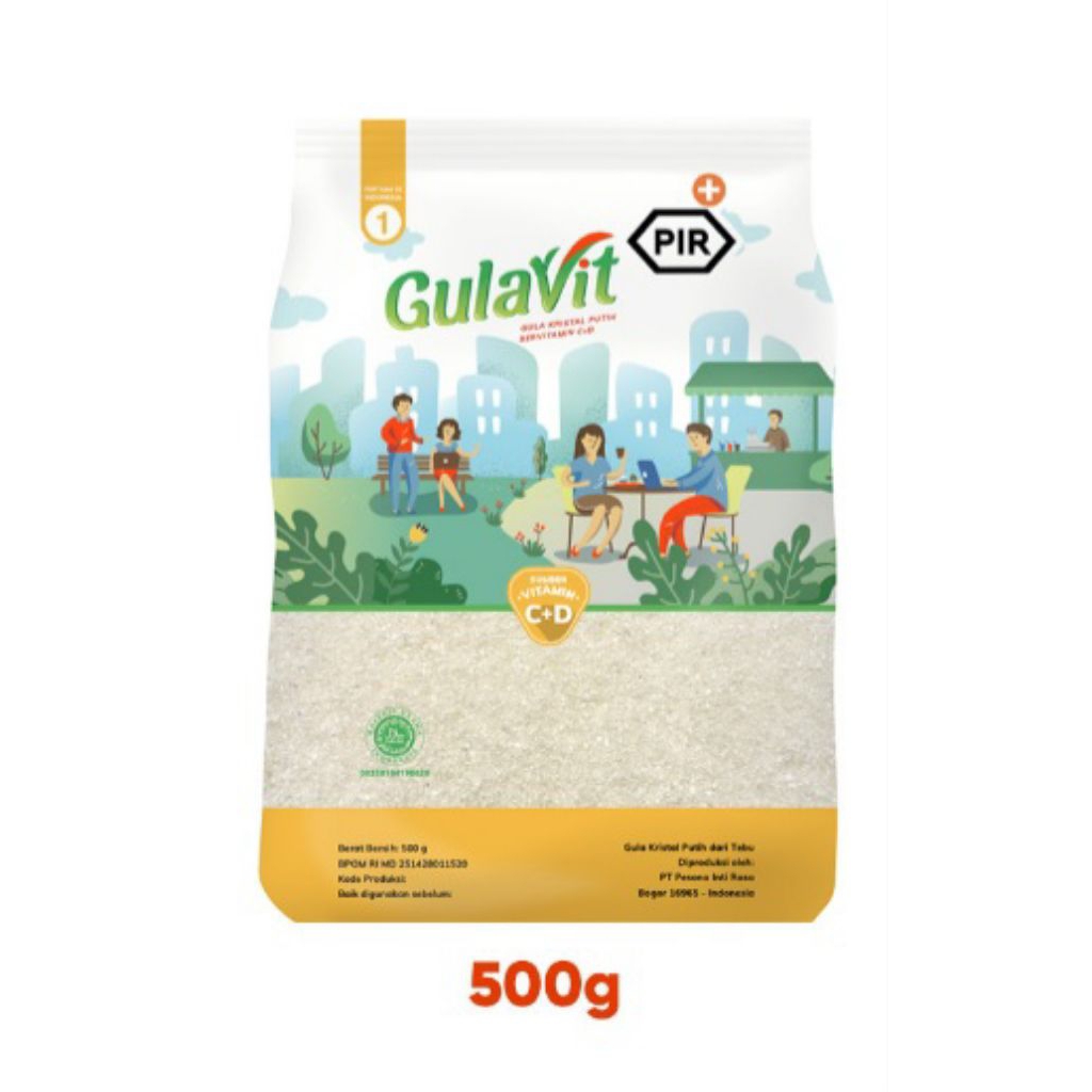 GULA PASIR GULA VIT GULAVIT 500 GRAM