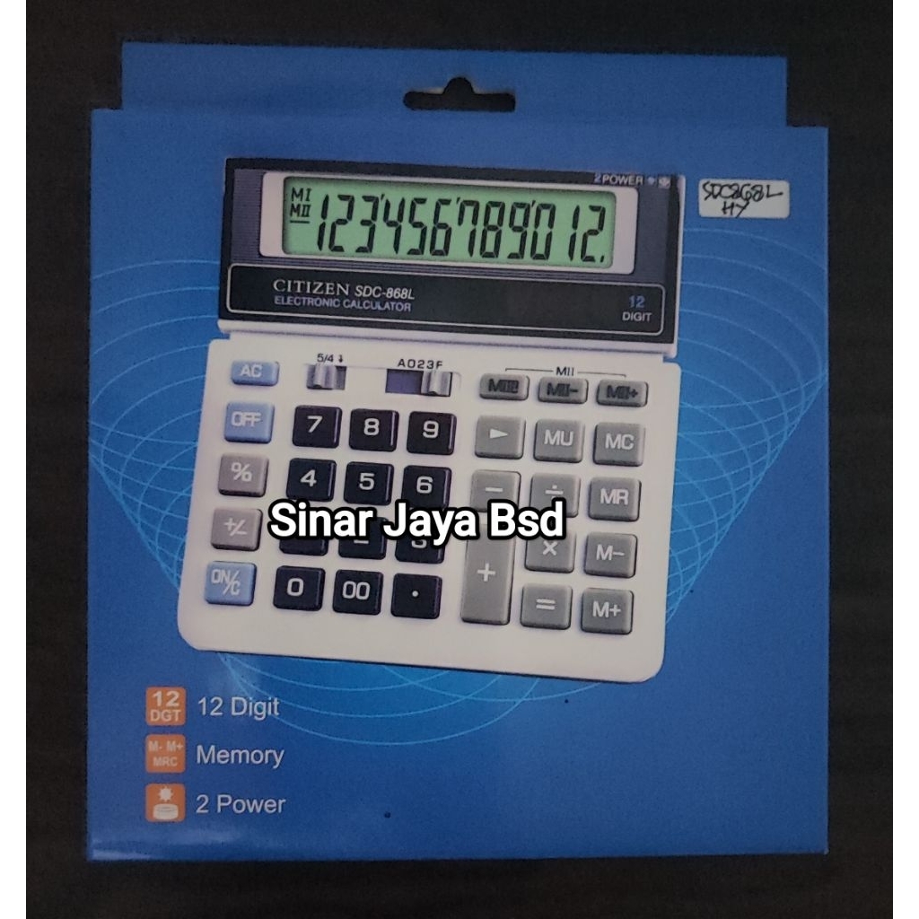 Kalkulator Citizen 12 Digit