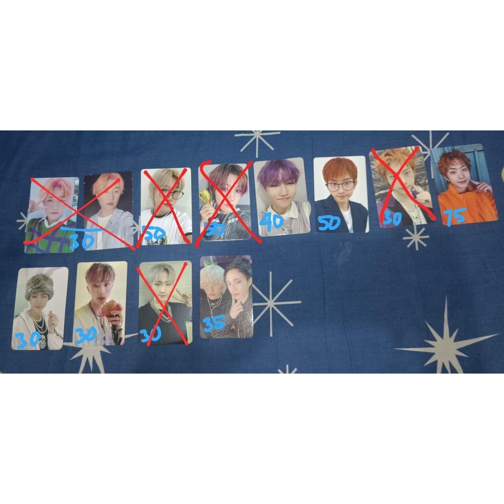 [BACA DESKRIPSI] CLEARANCE SALE P1HARMONY PHOTOCARD JIUNG JONGSEOB OFFICIAL