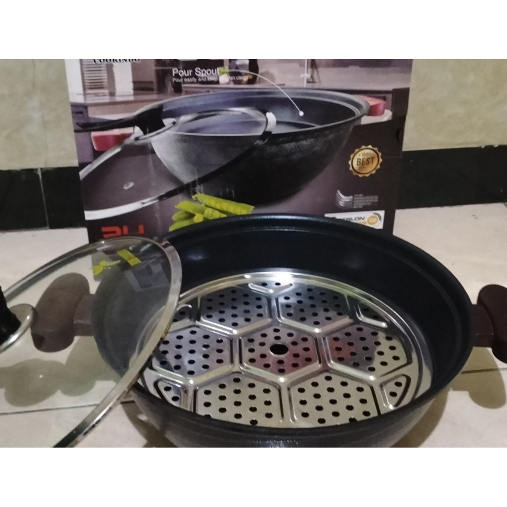 Obama 34 cm Germanium Bima cookindo bonus stemer,