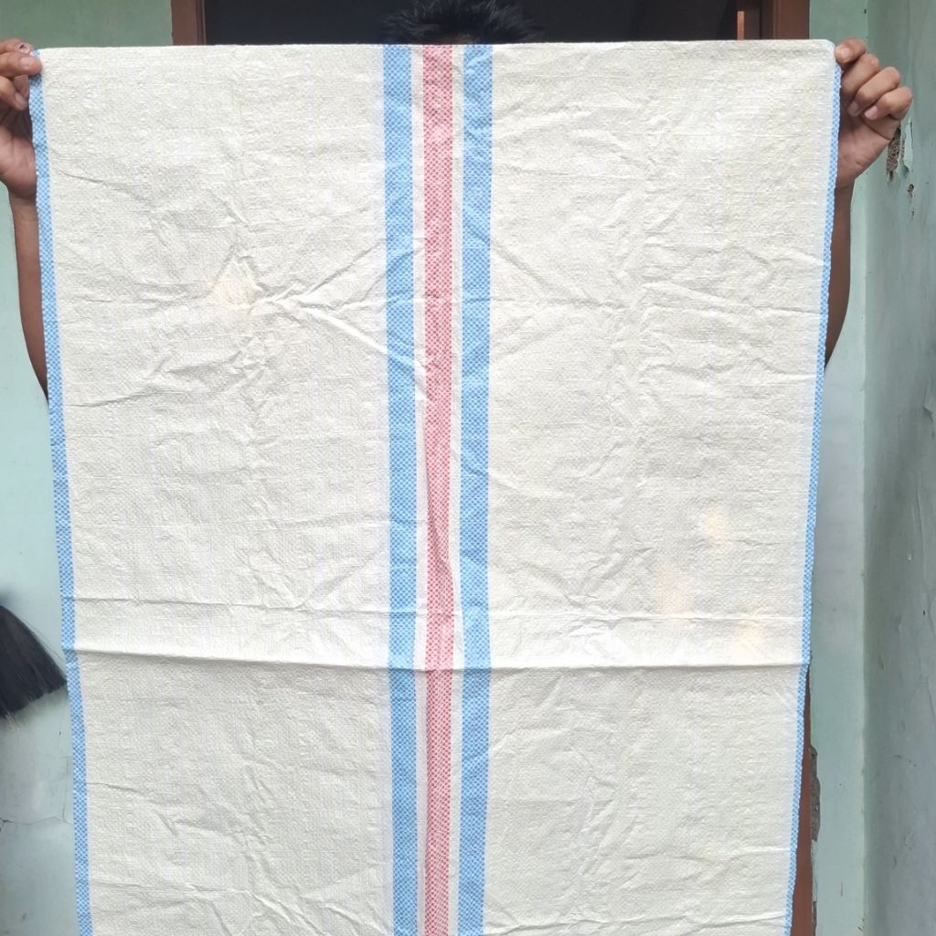 karung plastik 75x115 baru karung besar karung paket