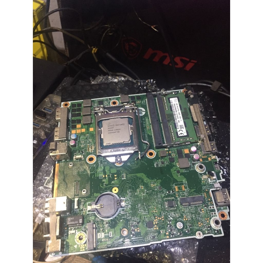 Motherboard mobo mini pc hp prodesk 400 g4 intel g5400t gen 8