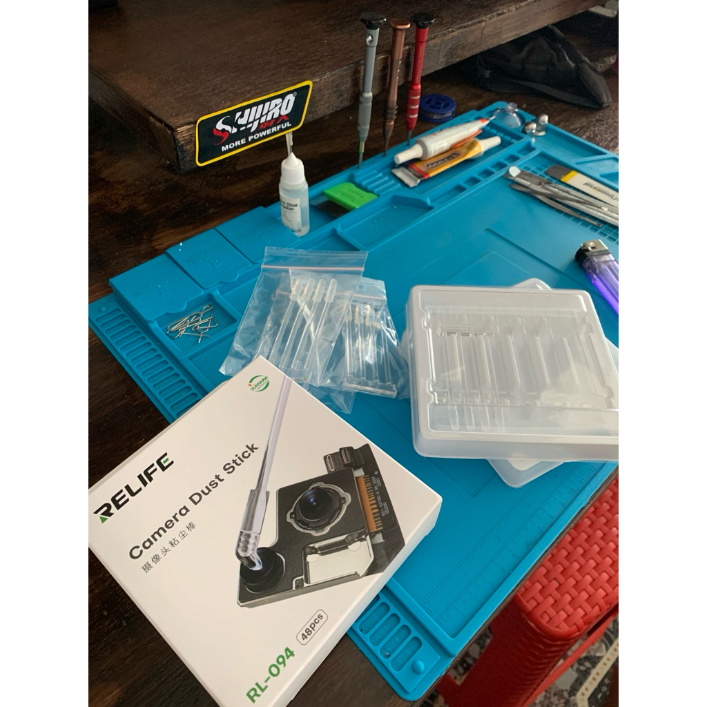 Aluna_Collection4 Dustick Camera Lens Relife Rl-094 Pembersih Kamera Original Relife Isi 4Pcs
