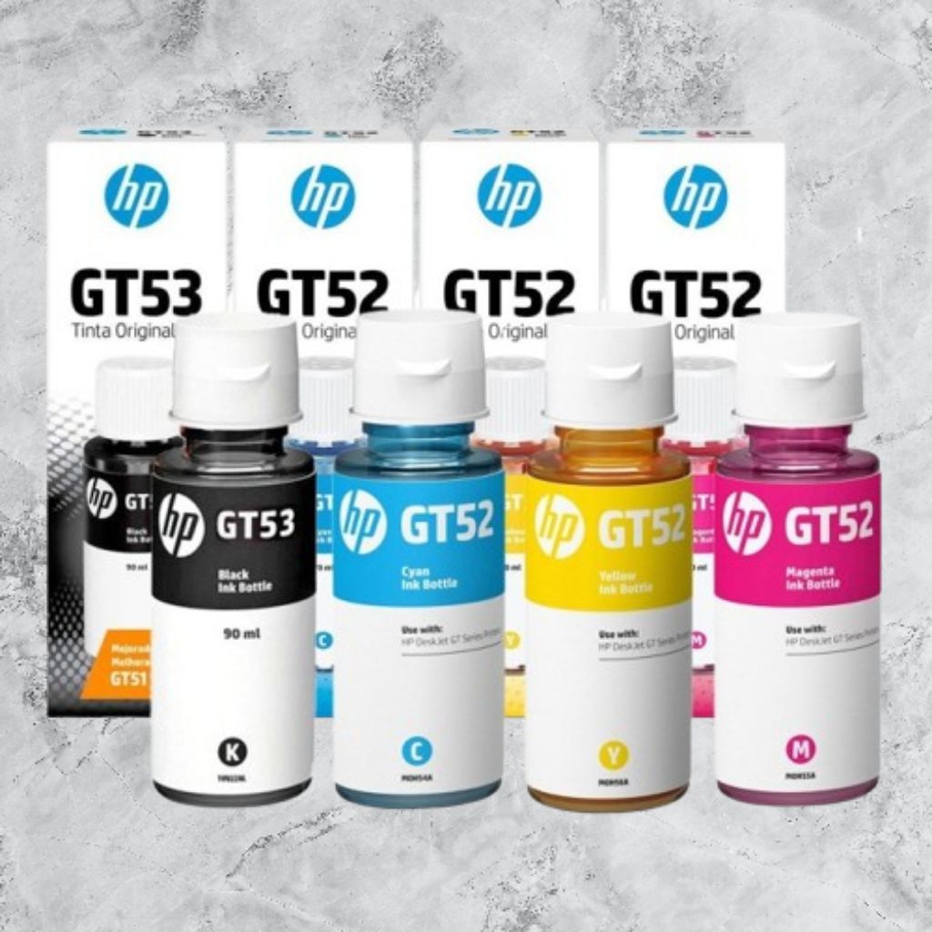TINTA HP GT53 & GT52 ORIGINAL PRINTER INK TANK 300,315,400,415