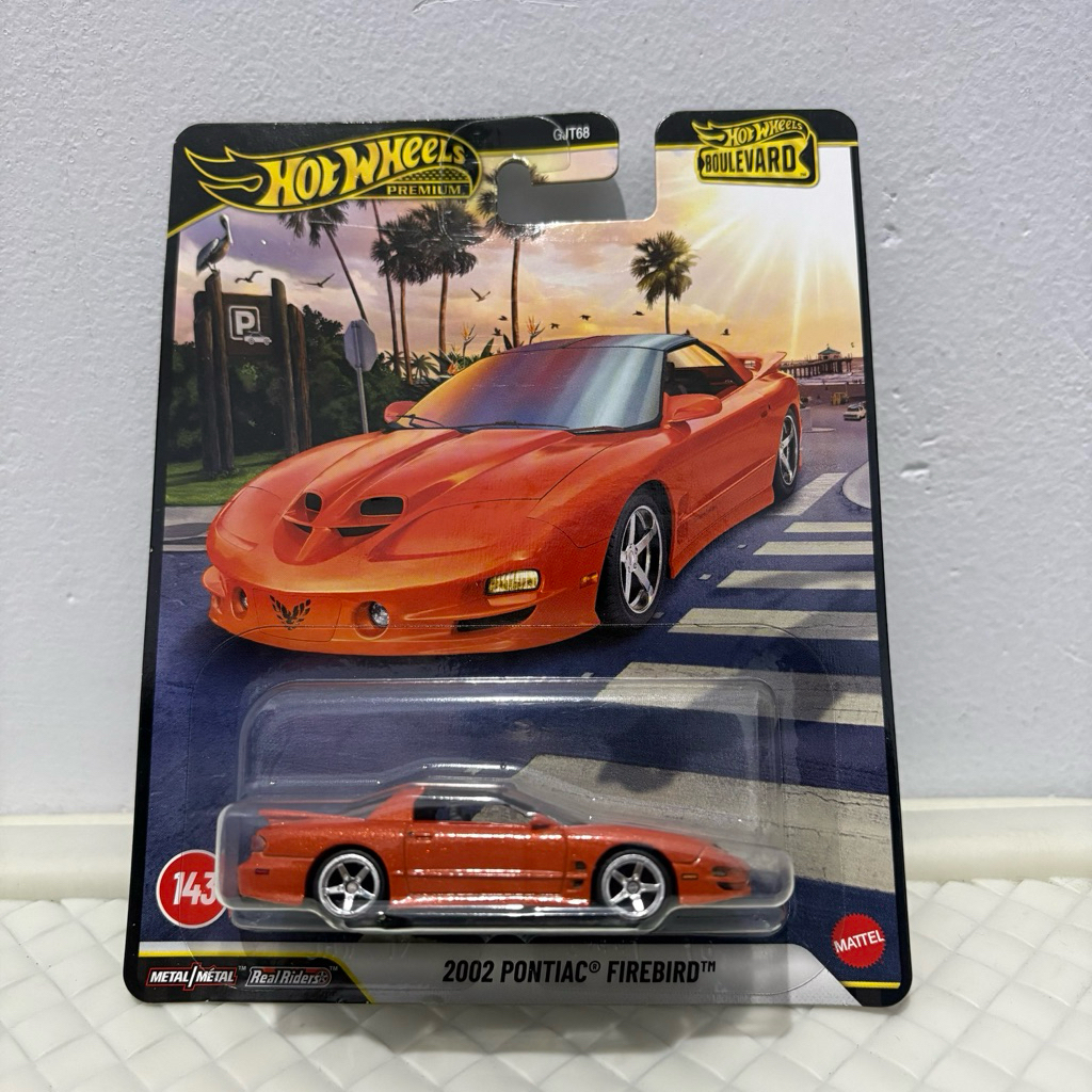 Hot Wheels Premium 2002 Pontiac Firebird Boulevard 143