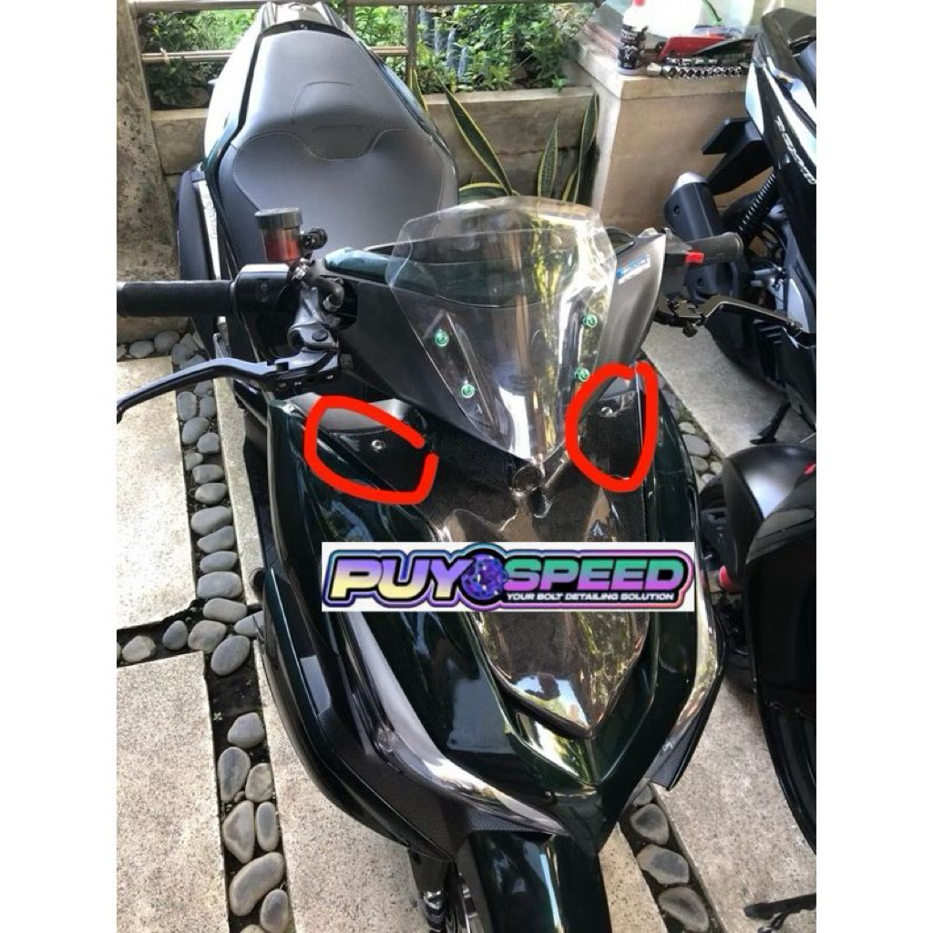 Baut Tameng Depan Aerox