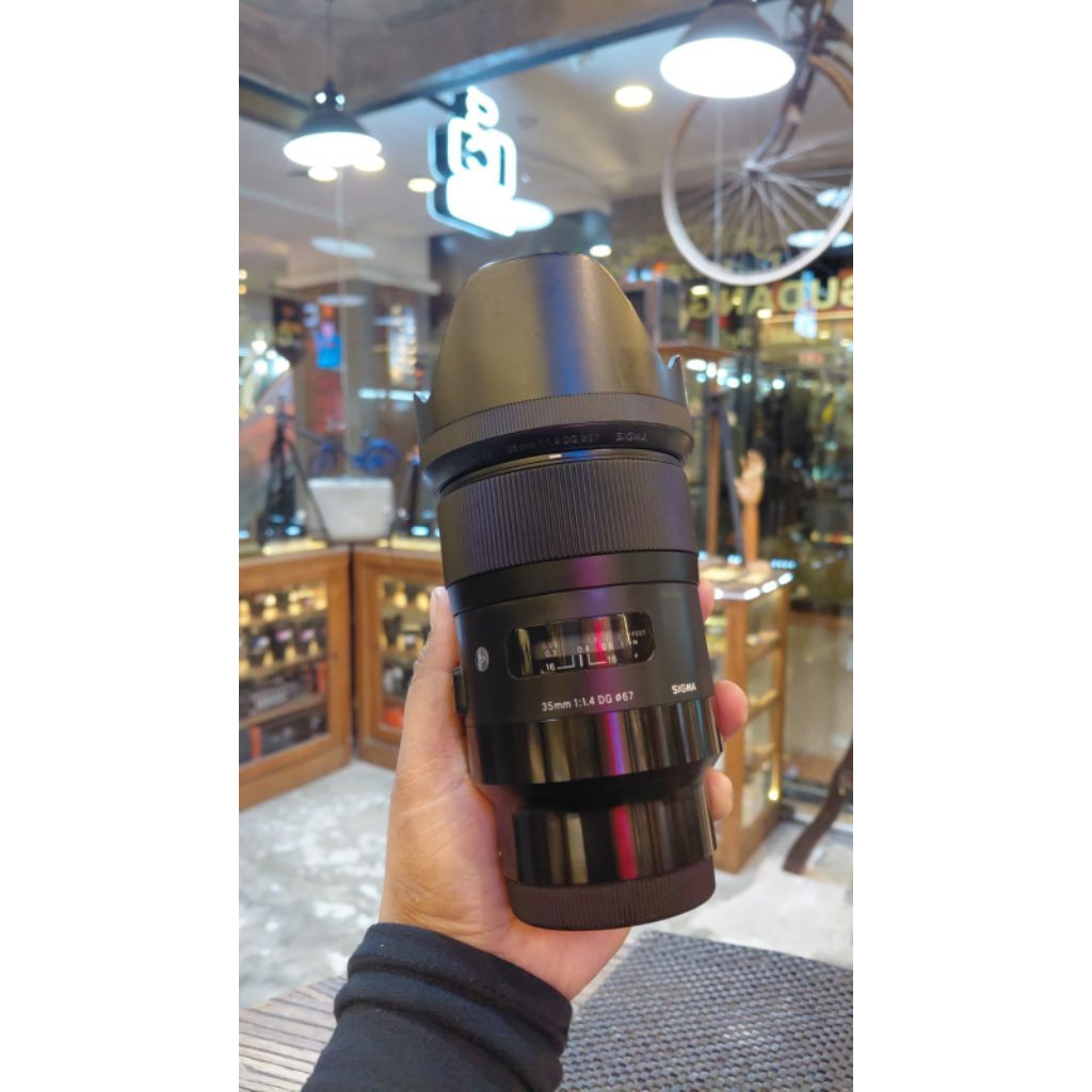 Sigma 35MM F1.4 DG For Sony Emount Mulus