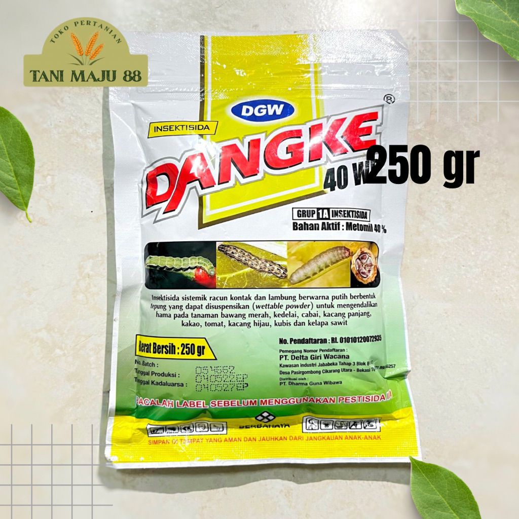 Insektisida Kontak Sistemik Dangke Metomil 40WP 250 gram