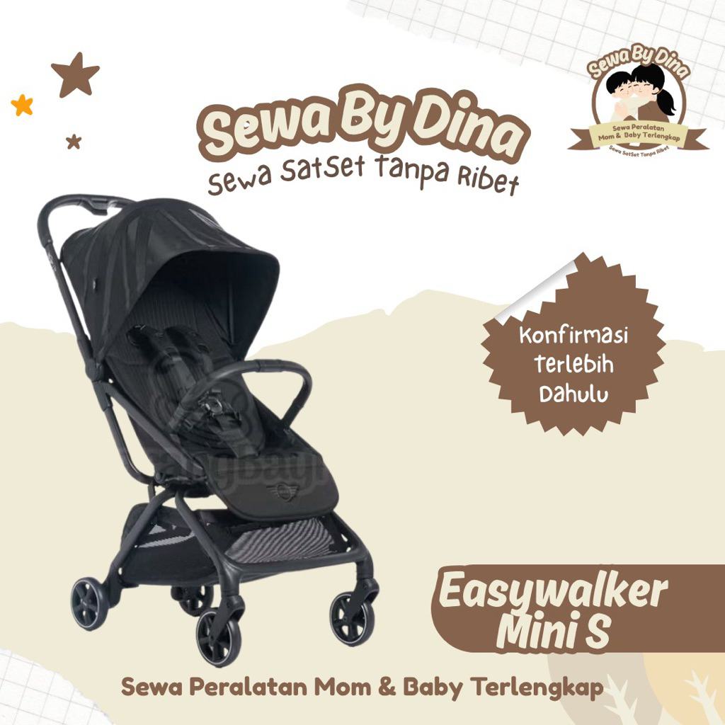 SEWA STROLLER EASY WALKER MINI S INSTAN ONLY