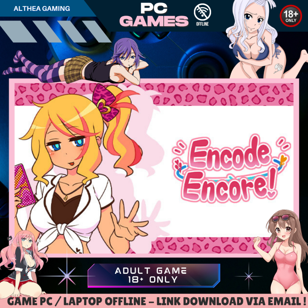 ENCODE ENCORE - VISUAL NOVEL - SCI-FI - MYSTERY - GAME PC - LAPTOP - OFFLINE - 18+