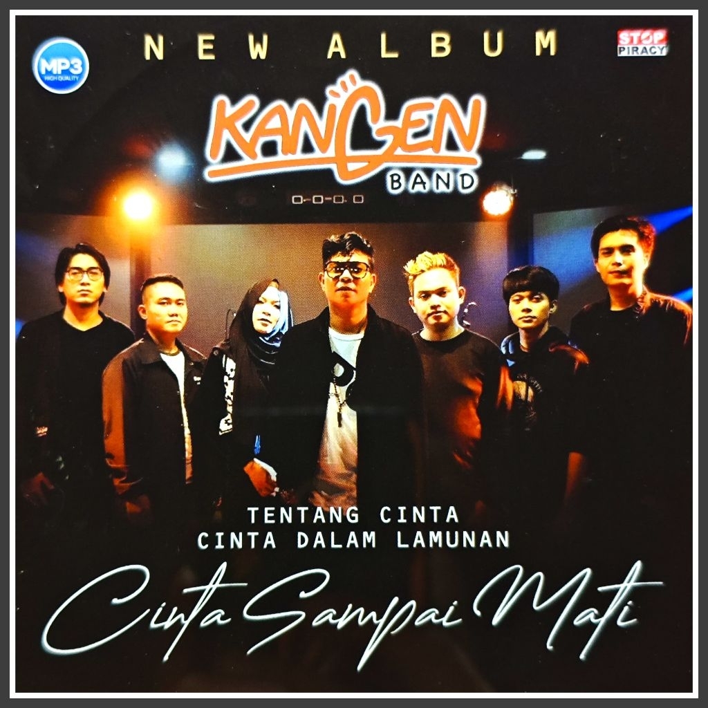 Kaset MP3 Audio Lagu Pop Indonesia Kangen Band Album Edisi Pilihan Terpopuler