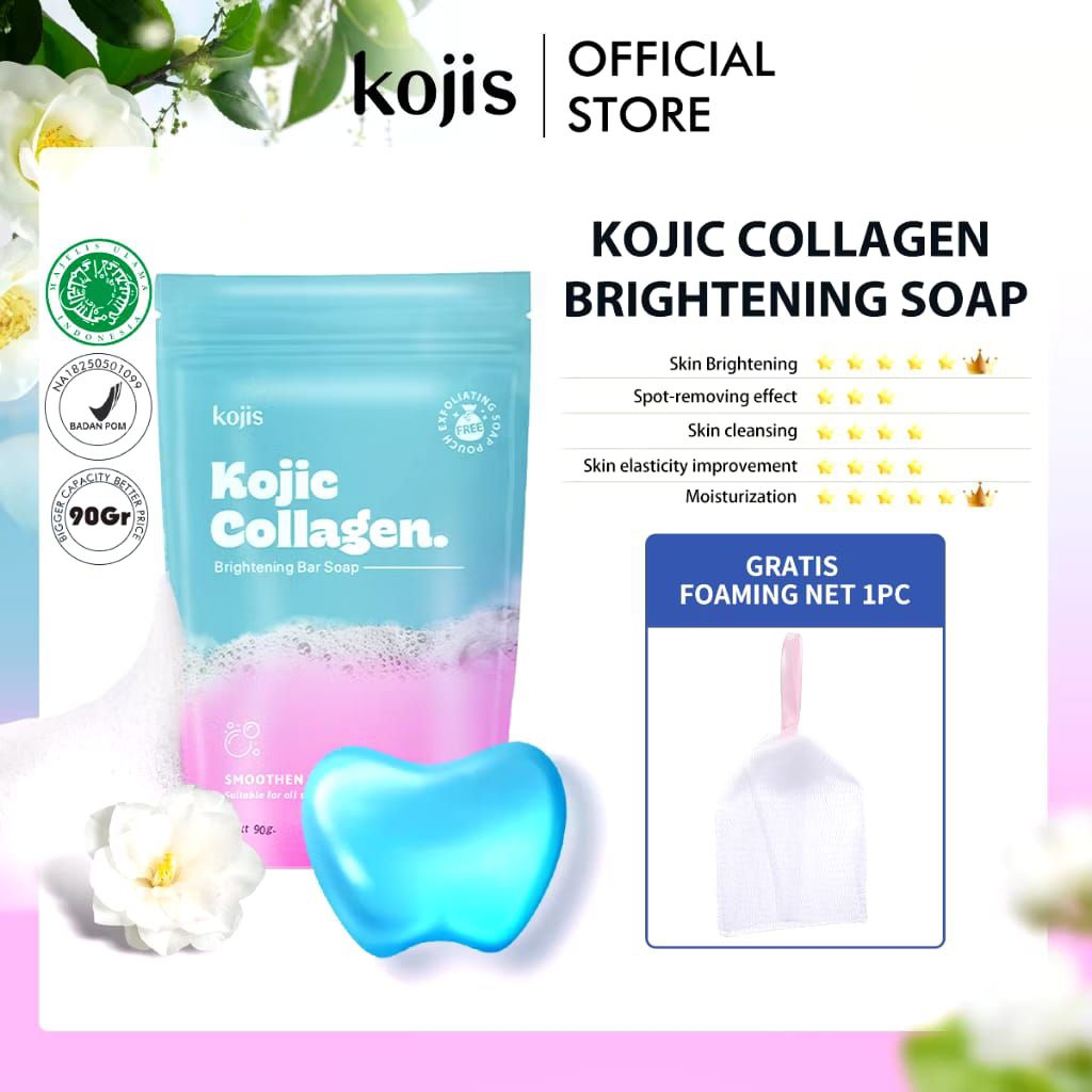 Sabun Kojis Kojic Collagen Brightening Kojic Collagen 90gr