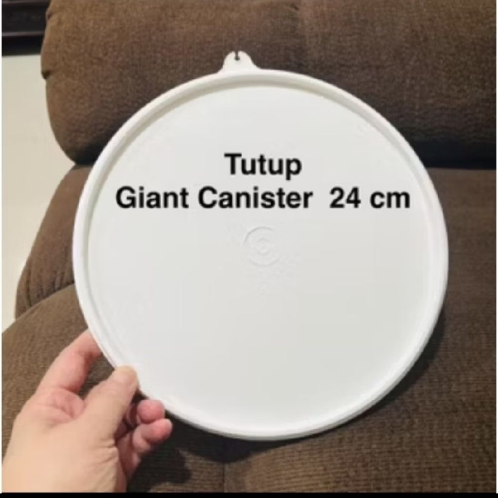 Tupperware seal Giant canister tutup toples