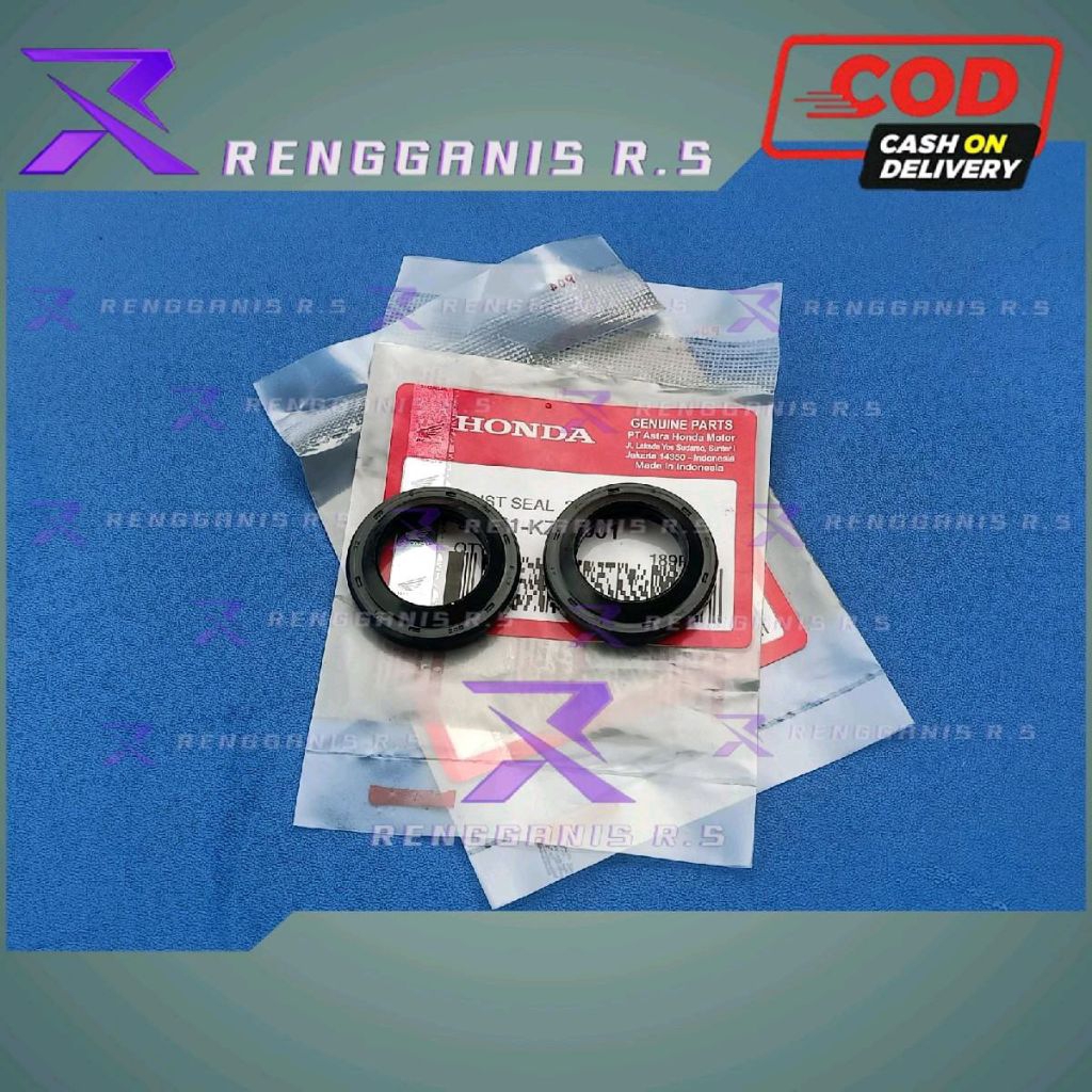 SEAL RODA DEPAN BEAT ESP BEAT STREET SCOOPY OLD 2pcs / SEAL SIL RODA BEAT ESP BEAT STREET VARIO 125/