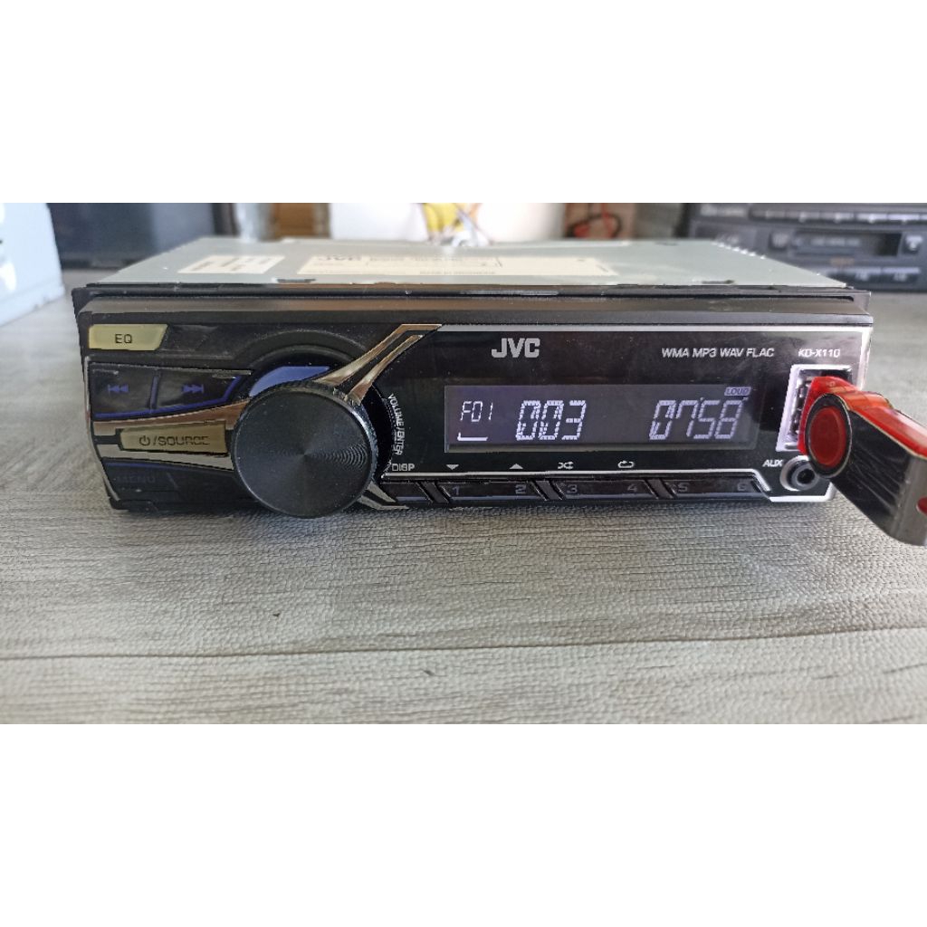 Singledin audio tape JVC