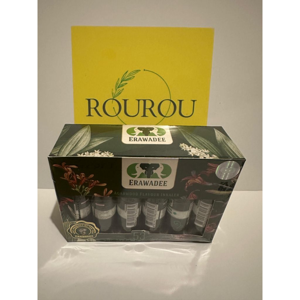 Minyak Angin Aroma Therapy Herbal Erawadee No. 53 Ori Thailand