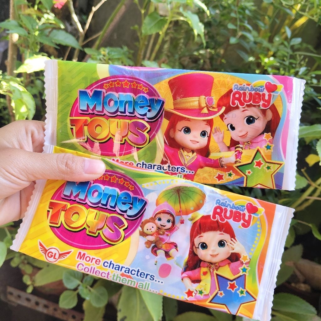 12bks / money toys / uang mainan karakter / uang mainan GL
