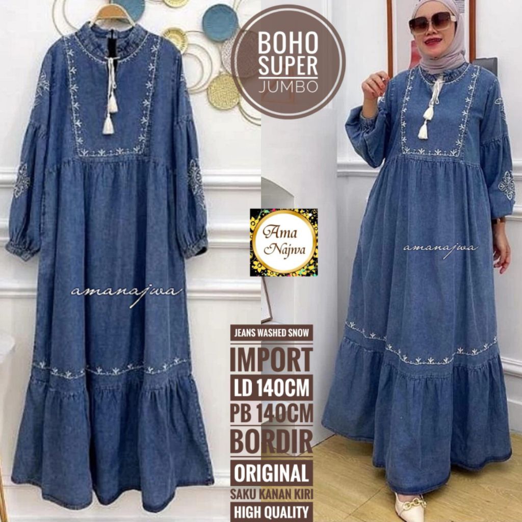 Dress Jeans Jumbo By Ama Najwa