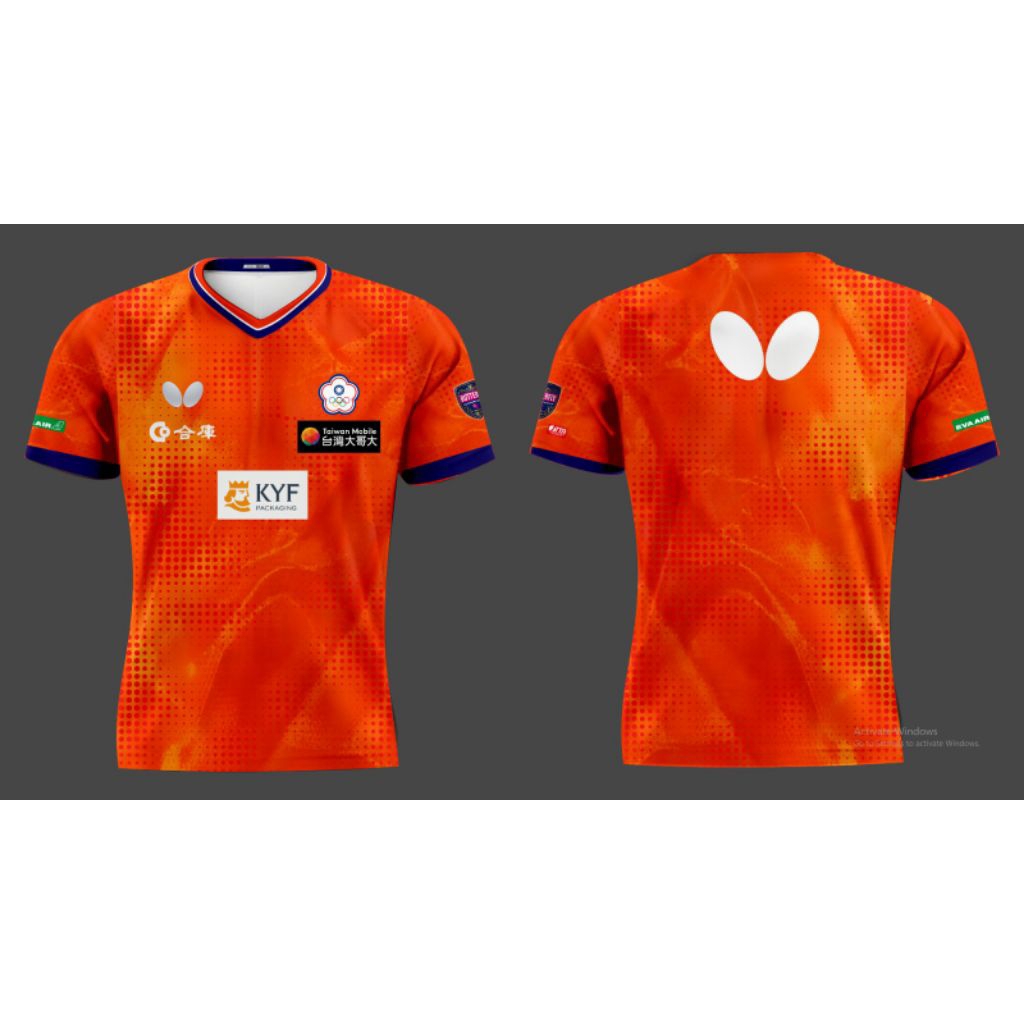 JERSEY BUTTERFLY PINGPONG/ JERSEY FULL PRINTING FREE NAMA