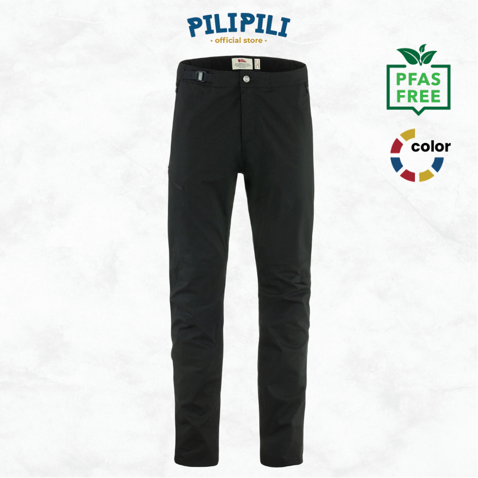 Fjallraven Abisko Hike Trousers Man - Original Celana Hiking Pria Outdoor Stretch